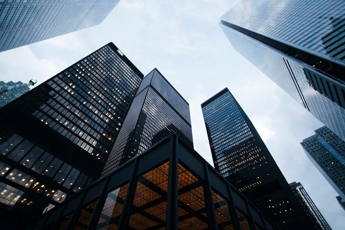 Commercial building exterior