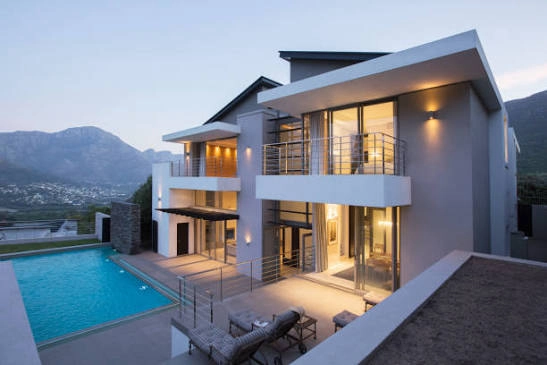 Modern residential exterior