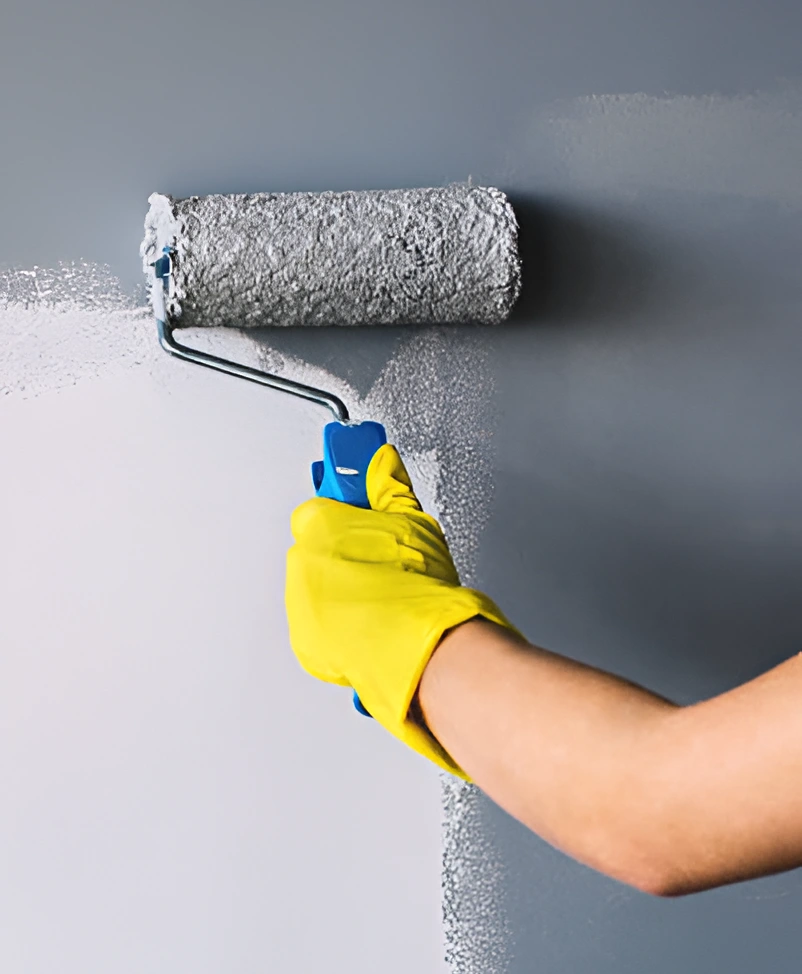 Modern interior wall and ceiling finishes
